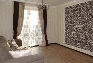 Бюджетный эконом ремонт гостиной в Казани под ключ
